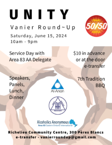 UNITYVanier Round~Up Saturday, June 15, 2024 10am - 9pm